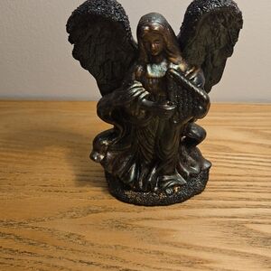 Bronze Angel Figurine